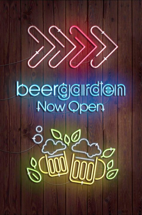 Beer Garden Neon